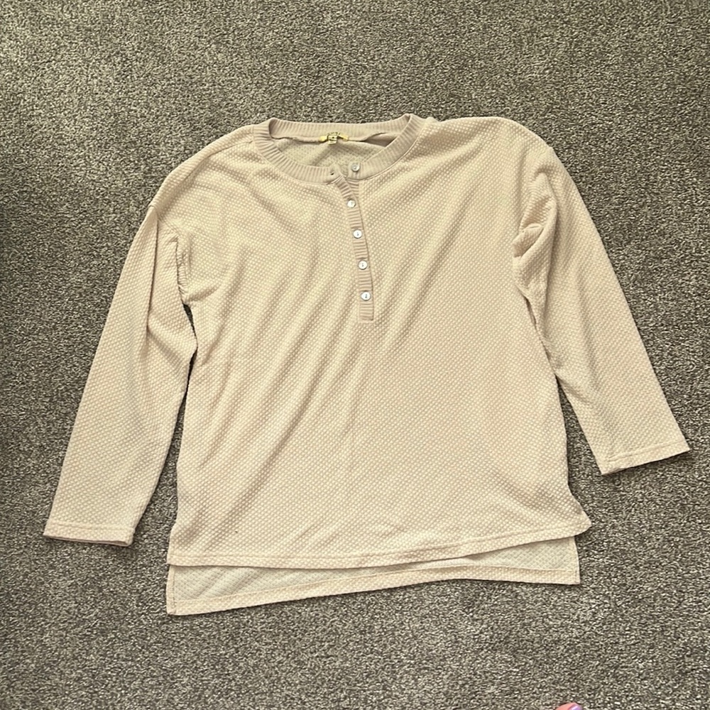 Cream sweater set